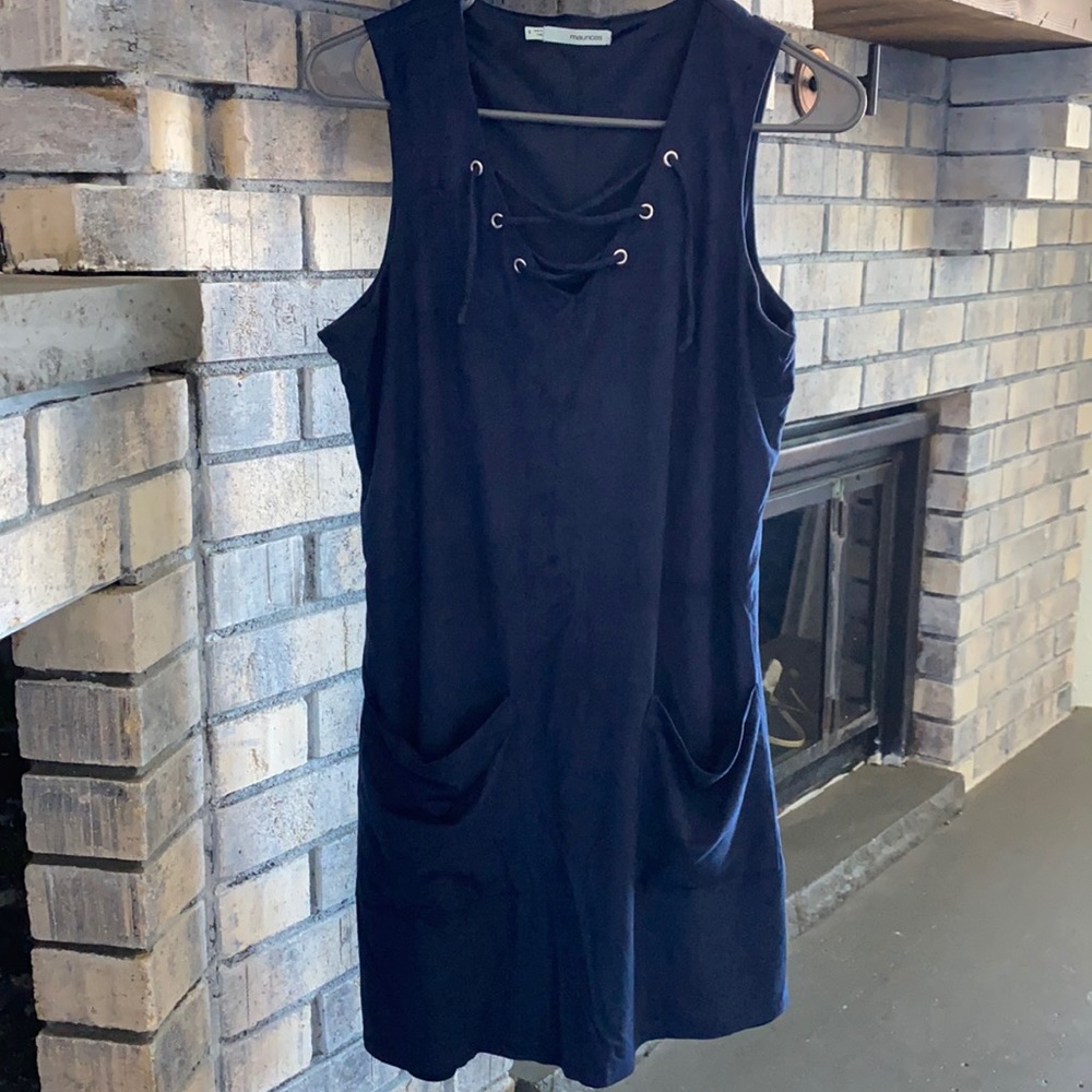 Maurices size medium velvet tank top dress.
